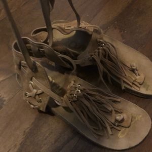 Sam Edelman Tie Up Sandals